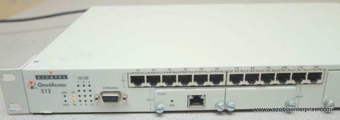 ALCATEL OMNIACCESS OMNI ACCESS 512 LAN SWITCH  