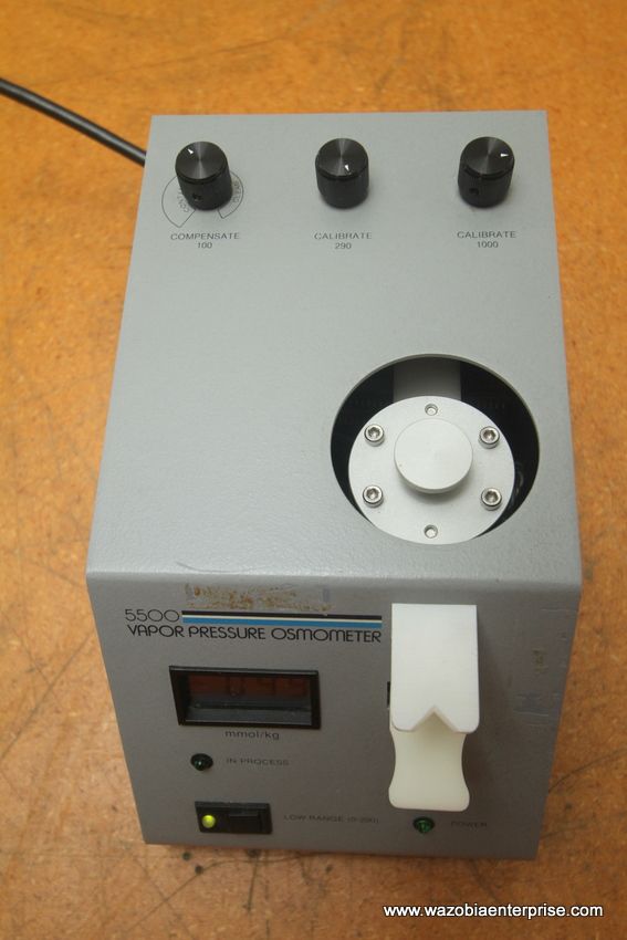 WESCOR VAPOR PRESSURE OSMOMETER 5500  