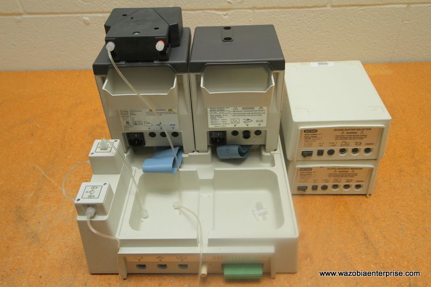   RAD ECONO SYSTEM HPLC FPLC UV GRADIENT MONITOR PUMP BUFFER SELLECTOR