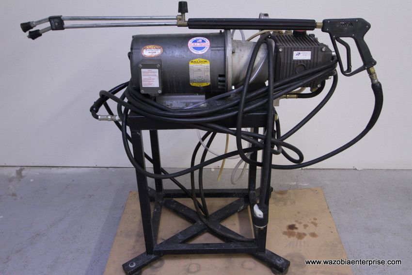 SALZER PRESSURE WASHER ADMIRAL PUMP MODEL XD3040 BALDOR INDUSTRIAL 