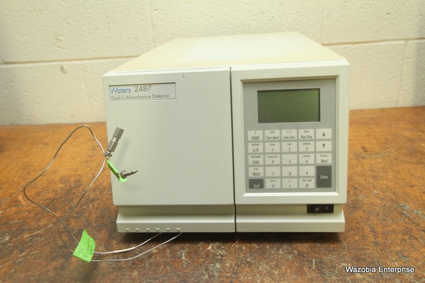 WATERS HPLC CHROMATOGRAPHY 717 PLUS AUTOSAMPLER 1525 BINARY PUMP 2487 ...