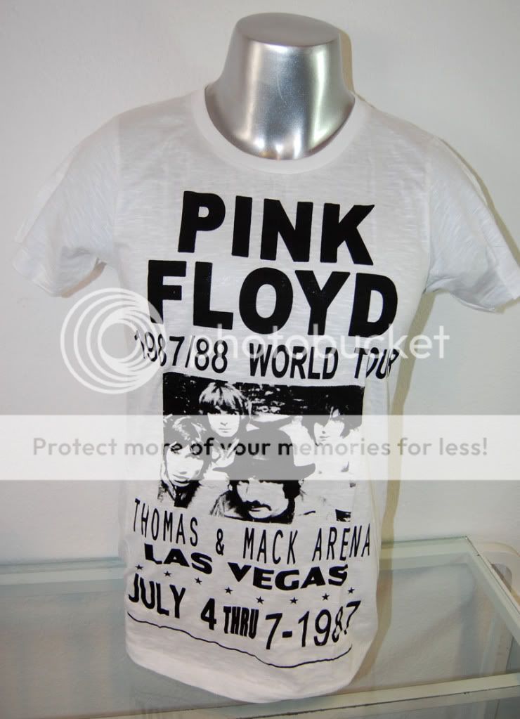 Shirt Stingray Pink Floyd World Tour 1987 / 1988 Las Vegas